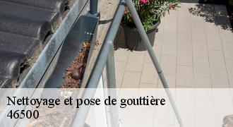 Nettoyage et pose de gouttière