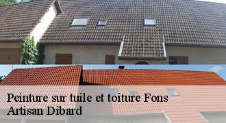 Peinture sur tuile et toiture